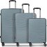  Dallas 3.0 Set de valises à 4 roulettes 3 pièces avec soufflet d'extension Modéle grey