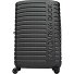  Flyduck 4 roues Valise cabine 69 cm avec soufflet d'extension Modéle black