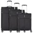  Ironik 2.0 4 roulettes Set de valises 3 pièces avec soufflet d'extension Modéle nero