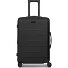  London 4 roulettes Trolley 64 cm avec soufflet d'extension Modéle deep black