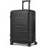  London 4 roues Valise cabine 64 cm avec soufflet d'extension Modéle deep black
