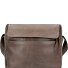  2in1 Porte-documents en cuir 36 cm Compartiment pour ordinateur portable Modéle taupe