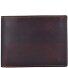  Porte-monnaie Esquire Dallas en cuir 12,5 cm Modéle braun