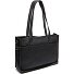  Adana Sac de shopper Cuir 40 cm Compartiment pour ordinateur portable Modéle black