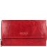  Donna Aurona Porte-monnaie RFID en cuir 18 cm Modéle rot