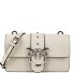  Love One Sac à bandoulière Cuir véritable 21 cm Modéle bianco seta-old silver