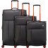  Move 4 roues Set de valises 3 pièces avec soufflet d'extension Modéle graphite