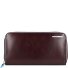  Blue Square Porte-monnaie RFID Cuir 19 cm Modéle mahogany