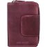  Nassau 511 Porte-monnaie en cuir RFID 10 cm Modéle aubergine
