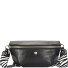  Sac banane Cuir 20 cm Modéle black