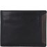  Porte-monnaie Camden en cuir 12 cm Modéle dark brown
