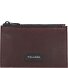  Étui en cuir pour cartes de crédit Harper 12 cm Modéle dark brown