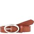  Elly Ceinture cuir Modéle classic cognac | 100 cm