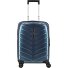  Attrix 4 roues Valise cabine 55 cm avec soufflet d'extension Modéle steel blue