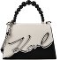  Signature 2.0 Sac à main Cuir véritable 21.5 cm Modéle white-black