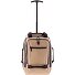  3900 2 roulettes Trolley à dos 40 cm Compartiment pour ordinateur portable Modéle beige