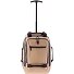  3900 2 roulettes Trolley à dos 40 cm Compartiment pour ordinateur portable Modéle beige