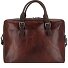  Rien Porte-documents RFID en cuir 41 cm Compartiment pour ordinateur portable Modéle cognac