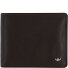  Polo Porte-monnaie Protection RFID Cuir véritable 12 cm Modéle dunkelbraun