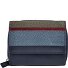  Porte-monnaie RFID en cuir 10 cm Modéle dunkelblau