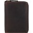  Tornado Porte-monnaie Protection RFID Cuir 10 cm Modéle teak brown