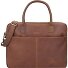  Vintage Jack Porte-documents en cuir 37 cm Compartiment pour ordinateur portable Modéle cognac