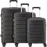  Travel Line 4100 4 roulettes Set de valises 3 pièces Modéle black