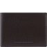  Porte-monnaie Business RFID cuir 12 cm Modéle dark brown