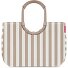  Loopshopper L Sac de shopping 46 cm Modéle summerstripes coffee