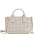  Ibiza Sac à main Cuir véritable 22 cm Modéle pearl grey