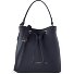  Bologna Leather Crossbody Sac à main en cuir 25 cm Modéle navy