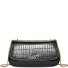  CK Croc Sac à bandoulière 30 cm Modéle black