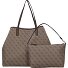  Victtoria Sac de shopper 40 cm Modéle latte logo-brown