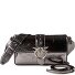  Love One Classic Sac à bandoulière Cuir véritable 27 cm Modéle antracite silver