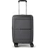  5899 4 roues Valise cabine S 55 cm avec soufflet d'extension Modéle grau