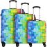  Santa Cruz 4 roulettes Set de valises 3 pièces Modéle bunt