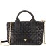  Ibiza Sac à main Cuir véritable 22 cm Modéle black rose