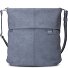  Mademoiselle.M Sac à bandoulière 31 cm Modéle nubuk sky