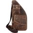  Vintage Sac à bandoulière Cuir 20 cm Modéle brown