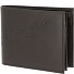  Leather Porte-monnaie Protection RFID Cuir véritable 10 cm Modéle braun-footsteps 2.0