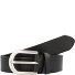  Ceinture Dagmar en cuir Modéle black | 100 cm