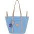  Ona ++ Raimo Sac de shopper 27 cm Modéle cotton air blue