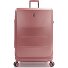  EZ Fashion 4 roulettes Trolley L 76 cm avec soufflet d'extension Modéle rose gold