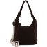  Laurine Sac à bandoulière Cuir véritable 34 cm Modéle chocolate brown