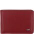  Polo Porte-monnaie Protection RFID Cuir véritable 22 cm Modéle rot
