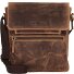  Sac à bandoulière Vintage en cuir 22 cm Modéle brown