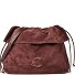  Lidia Sac à bandoulière Cuir véritable 40 cm Modéle berry-berry