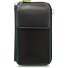  Porte-monnaie en cuir 11 cm Modéle black/pace