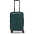 Essentials 18 4 roulettes Trolley de cabine 55 cm avec soufflet d'extension Modéle Metallic-Green Shiny