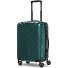  Essentials 18 4 roulettes Trolley de cabine 55 cm avec soufflet d'extension Modéle Metallic-Green Shiny